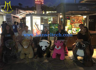 China Hansel  fast profits battery operated electric stuffed animals adults can ride supplier