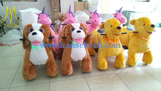 China Hansel  commercial christmas animal deer ride on coin operated unicorn scooter supplier