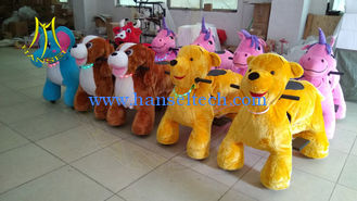 China Hansel   coin operated ride on animal walking animal toy for birthday parties supplier