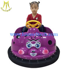 China Hansel 2018 popular toy happy car amusement park rides luna park kids electric car with coin supplier