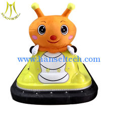 China Hansel plastic material outdoor sales plastic bumper car with remote control supplier