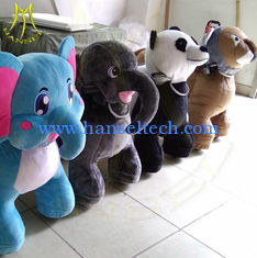 China Hansel amusement park walking stuffed electric animal car for children supplier