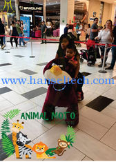China Hansel hot-selling kids electronic car ride dog furry animal toys for Christmas riding supplier
