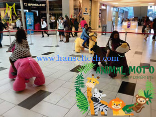 China Hansel hot sale walking electric ride on animals factory price walking animal toy ride supplier