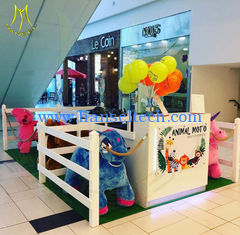 China Hansel  carnival games kiddy ride coin operated stuffed animals scooter for sale supplier