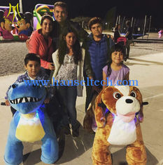 China Hansel  walking zoo ride coin operated game stuffed animal electric scooter for sale supplier