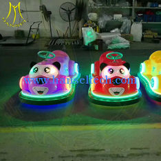 China Hansel hot selling stuffed kids rides cars coin operated plastic bumper cars supplier