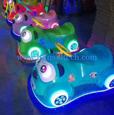 China Hansel amusement park plastic kids token operated toy bumper cars supplier