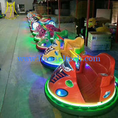 China Hansel amusement games electronic plastic bumper car coin operated machine supplier