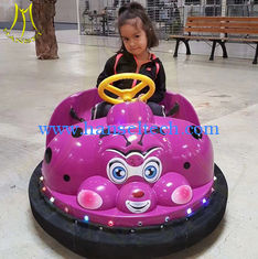 China Hansel hot selling token operated plastic electronic bumper car supplier