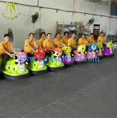 China Hansel hot selling electronic plastic bumper car remote control toy rides supplier