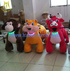 China Hansel hot selling kids indoor rides walking electric mountable animals rides supplier