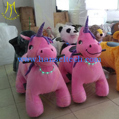 China Hansel amusement coin operated game kiddy walking stuffed animal rides supplier