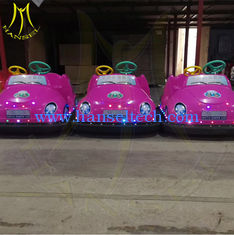 China Hansel amusement park mini electric cars kids token operated bumper cars supplier