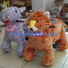 China Hansel hot selling children games stuffed ride on plush motorized animals supplier