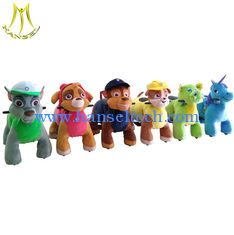 China Hansel attractive stuffed electric playground unicorn motorized plush animal supplier