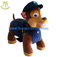 China Hansel coin operated mall ride on stuffed battery operated animals supplier