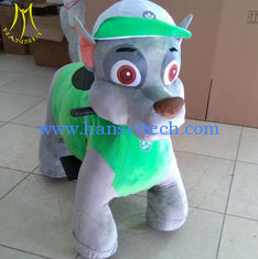 China Hansel amusement park battery operated stuffed horse ride on animals supplier