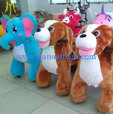 China Hansel children funfair plush battery operated animal toy rides supplier