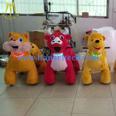 China Hansel amusement park playground games stuffed ride on animals supplier