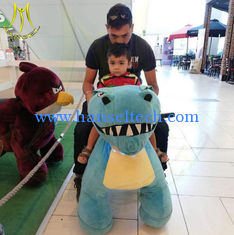 China Hansel electrical games walking children electric animal plush toy cars supplier