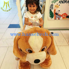 China Hansel animal game plush motorized animals plush walking horse rides supplier