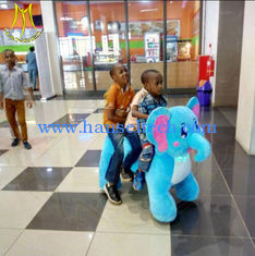 China Hansel amusement park kids walking battery operated ride on elephant supplier