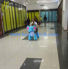 China Hansel amusement games stuffed electric animals electric scooter for mall supplier