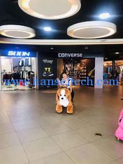 China Hansel amusement park games walking electric stuffed animal car supplier