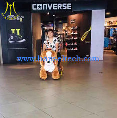 China Hansel amusement park kids indoor rides electric mountable animals supplier