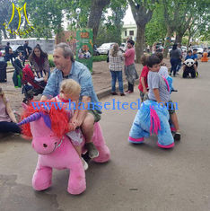 China Hansel  coin operated kiddie rides horses coin operated horse ride kid riding horse toy supplier