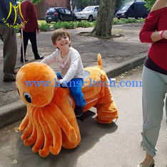 China Hansel  wholesale plush animal coin operated animal electric mountable supplier