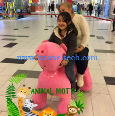 China Hansel entertainment coin operated electric scooter stuffed walking animal supplier