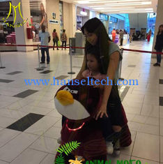China Hansel amusement park walking ride on toys plush electric animal supplier
