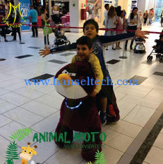 China Hansel entertainment stuffed walking indoor rides electric animal scooters supplier