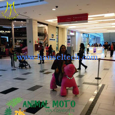 China Hansel amusement park stuffed walking animal electric ride on toy supplier