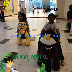 China Hansel amusement park battery powered walking stuffed animals supplier
