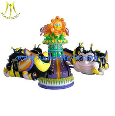 China Hansel outdoor amusement park kids 4 seats carousel ride for sale supplier