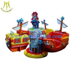 China Hansel kids entertainment electronic game machine fiberglass carousel rides supplier
