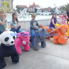 China Hansel  high quality China popular electric plush 4 wheel zippy scooter for kids supplier