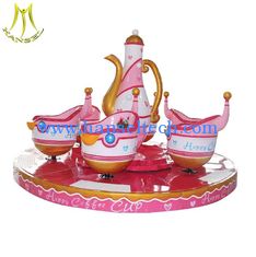 China Hansel china electric amusement ride on large fiberglass carousel rides supplier