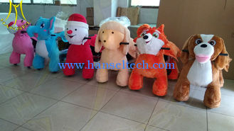 China Hansel children electrical games coin operated ride animal scooters supplier