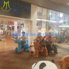 China Hansel amusement kids walking battery operated ride on unicorn for mall supplier