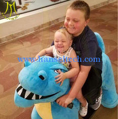China Hansel amusement park electric kids stuffed motorized plush animal supplier