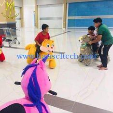 China Hansel walking games coin operated children ride on stuffed animals supplier
