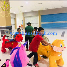 China Hansel amusement park games stuffed kiddywalking animal rides for mall supplier