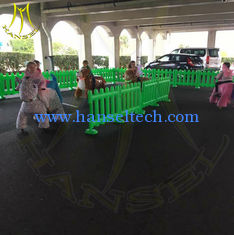 China Hansel game center walking stuffed animals coin operated ride on toys supplier