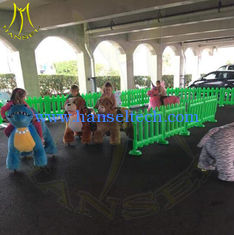 China Hansel amusement park battery operated ride on electric animal scooter supplier