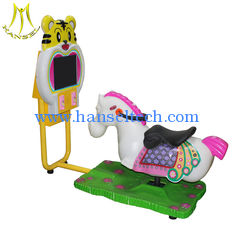 China Hansel electronic children amusement park game machine video horse supplier