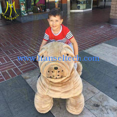 China Hansel anusement park electric mountable plush motorized animal for sale supplier
